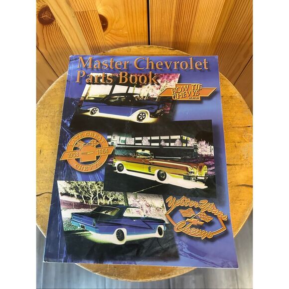 Master Chevrolet Parts Book 55,56,57 yester years Chevys (5427) - Picture 1 of 7